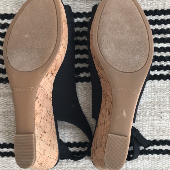 Nine West Wedge Sandals - Picture 3 of 3